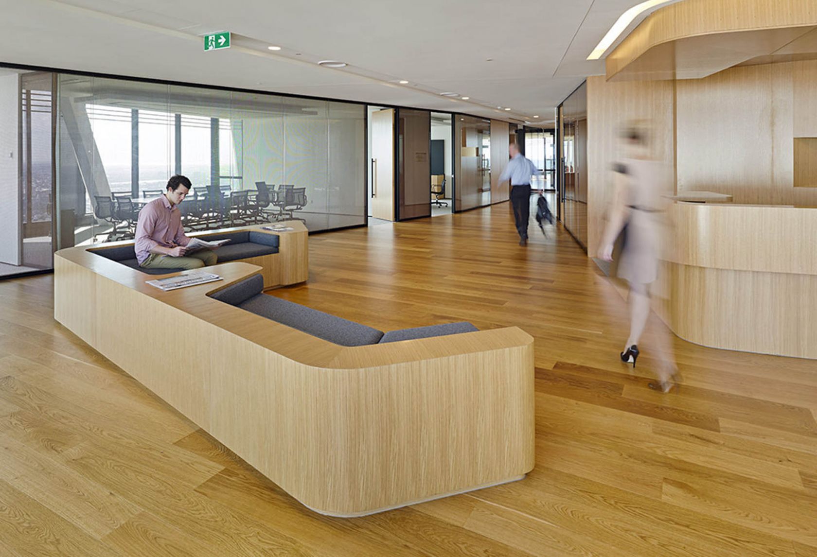 erm power brisbane fitout office seating breakout boardroom 