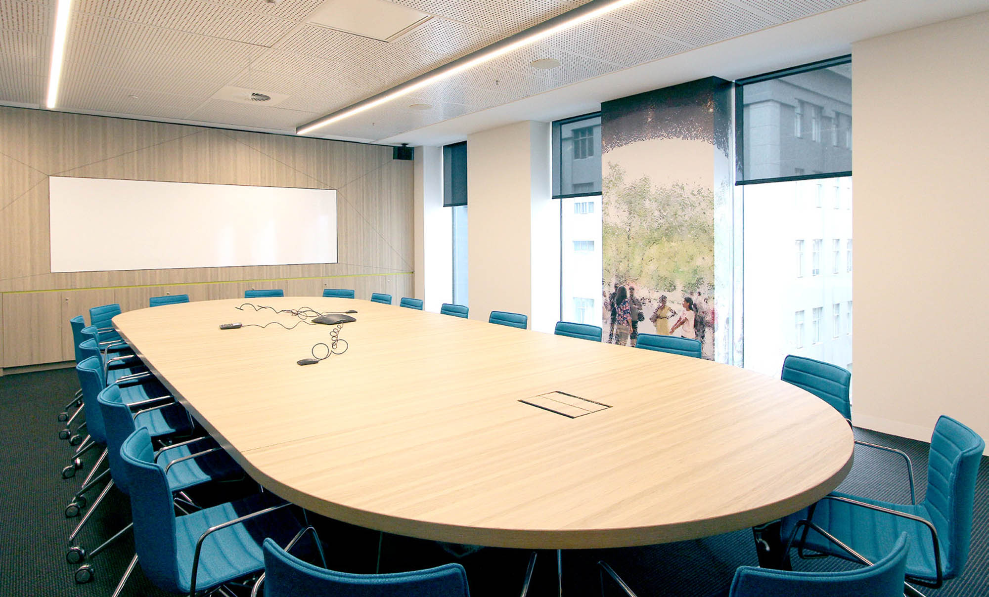 yarra trams melbourne office fitout boardroom