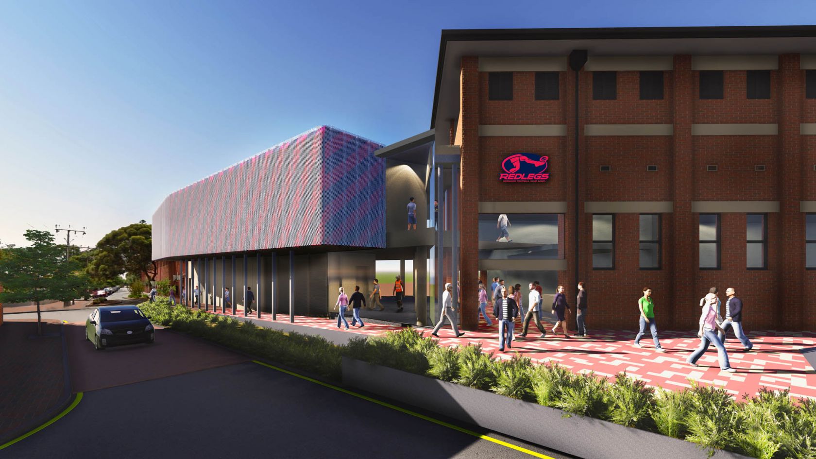 Norwood Oval Render