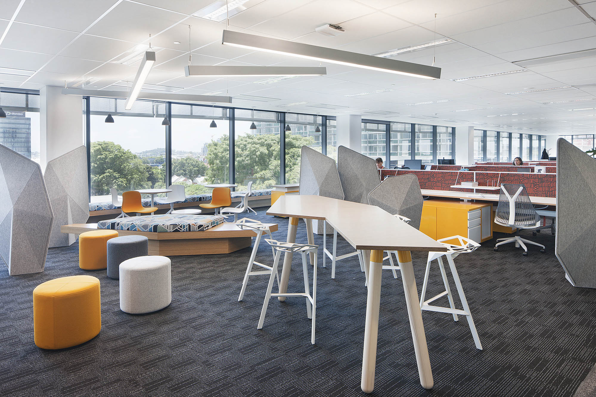 beca engineering brisbane fitout office breakout workspace 