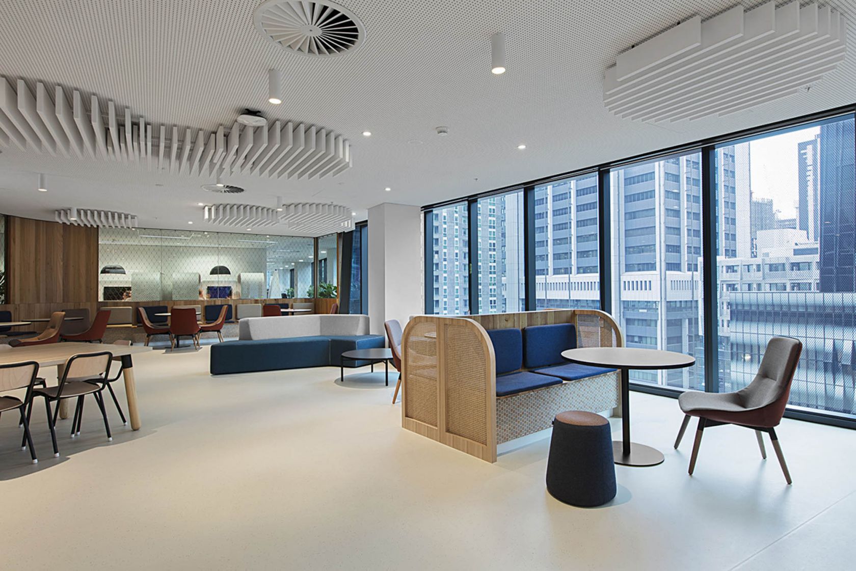 worksafe melbourne office fitout breakout daylight 