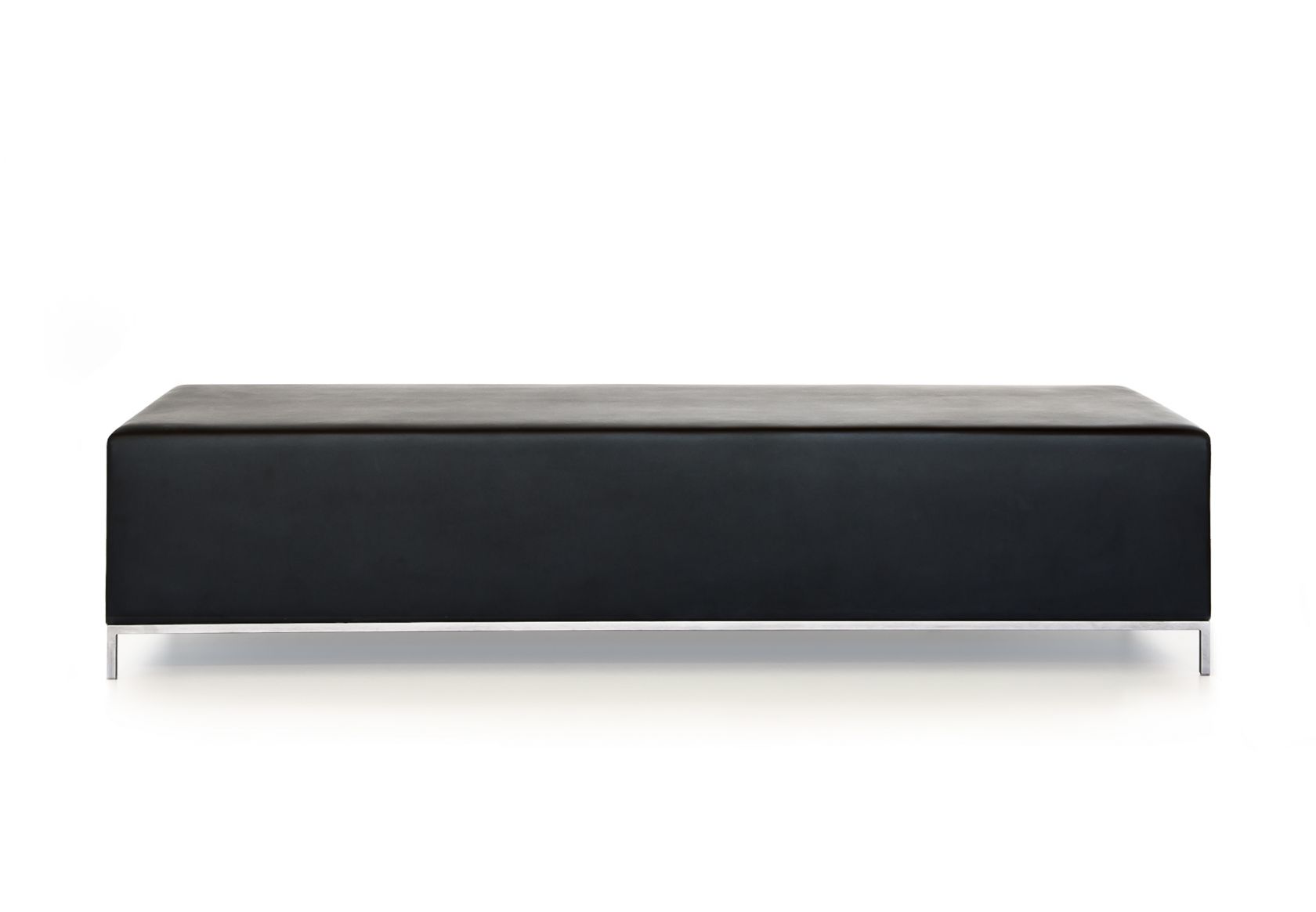 NGV Bench Black Leather