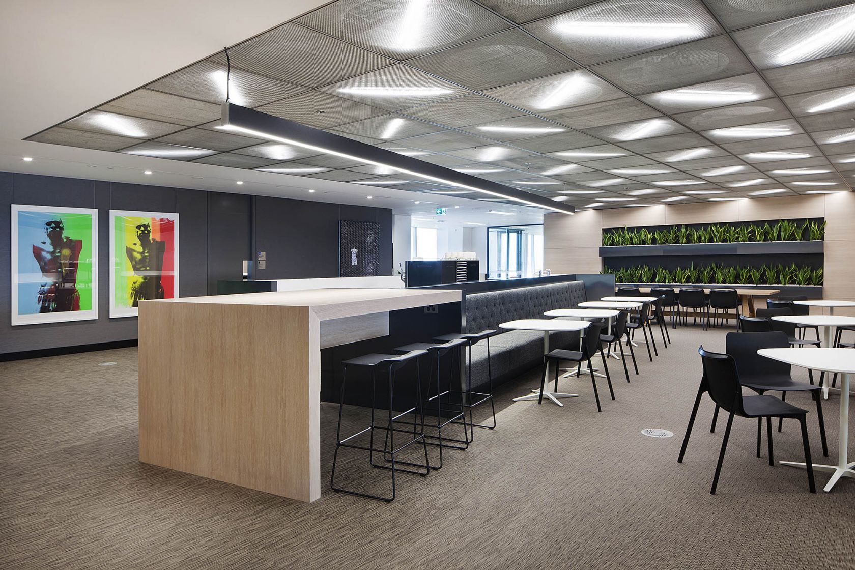 bhp melbourne fitout coffee breakout  