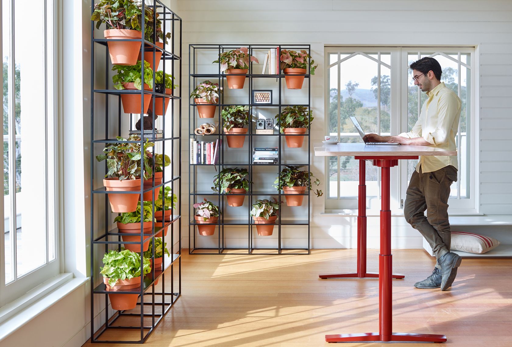 Vertical Garden and Krossi Workstation