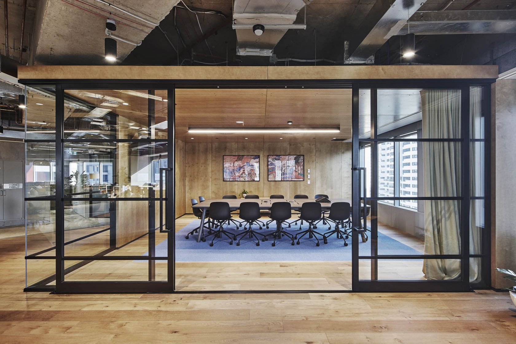 space and co coworking george street sydney fitout meeting room boardroom 