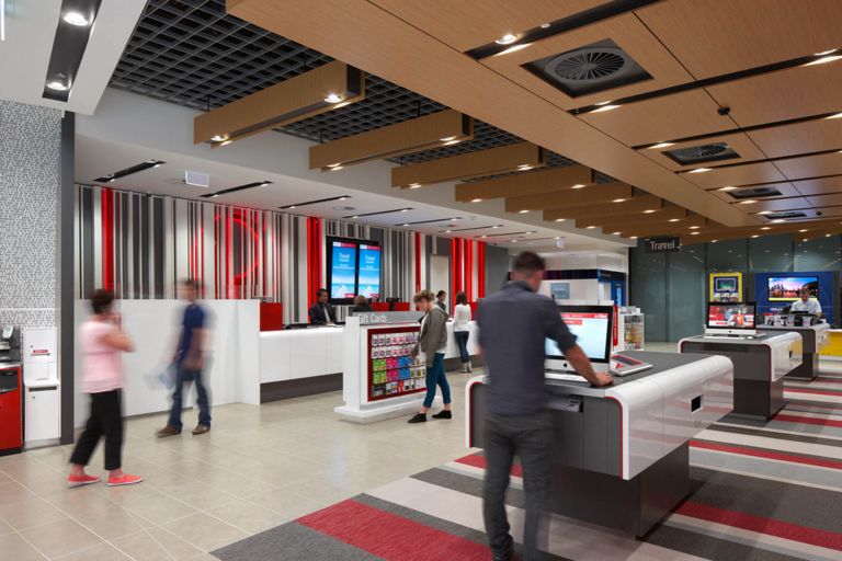 australia post melbourne retail store layout