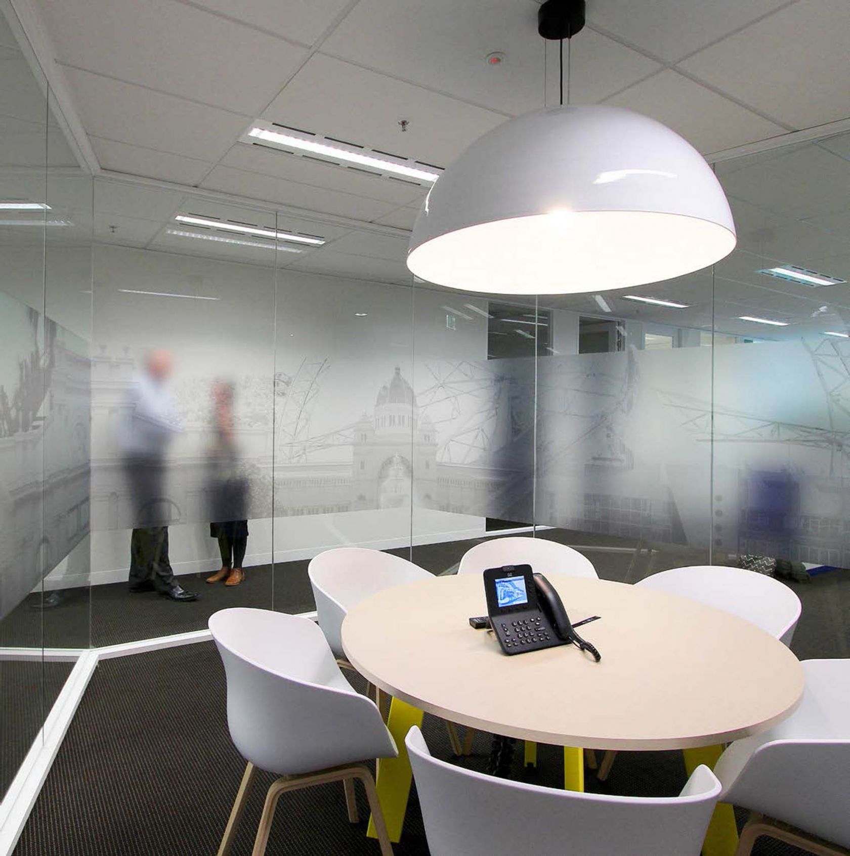yarra trams melbourne office fitout meeting room
