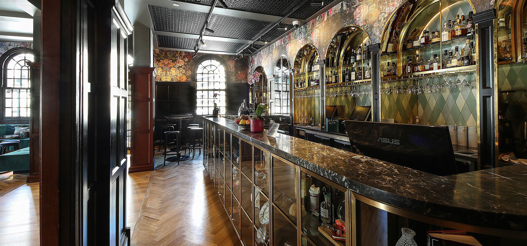 carousel ovolo hotel refurbishment bar