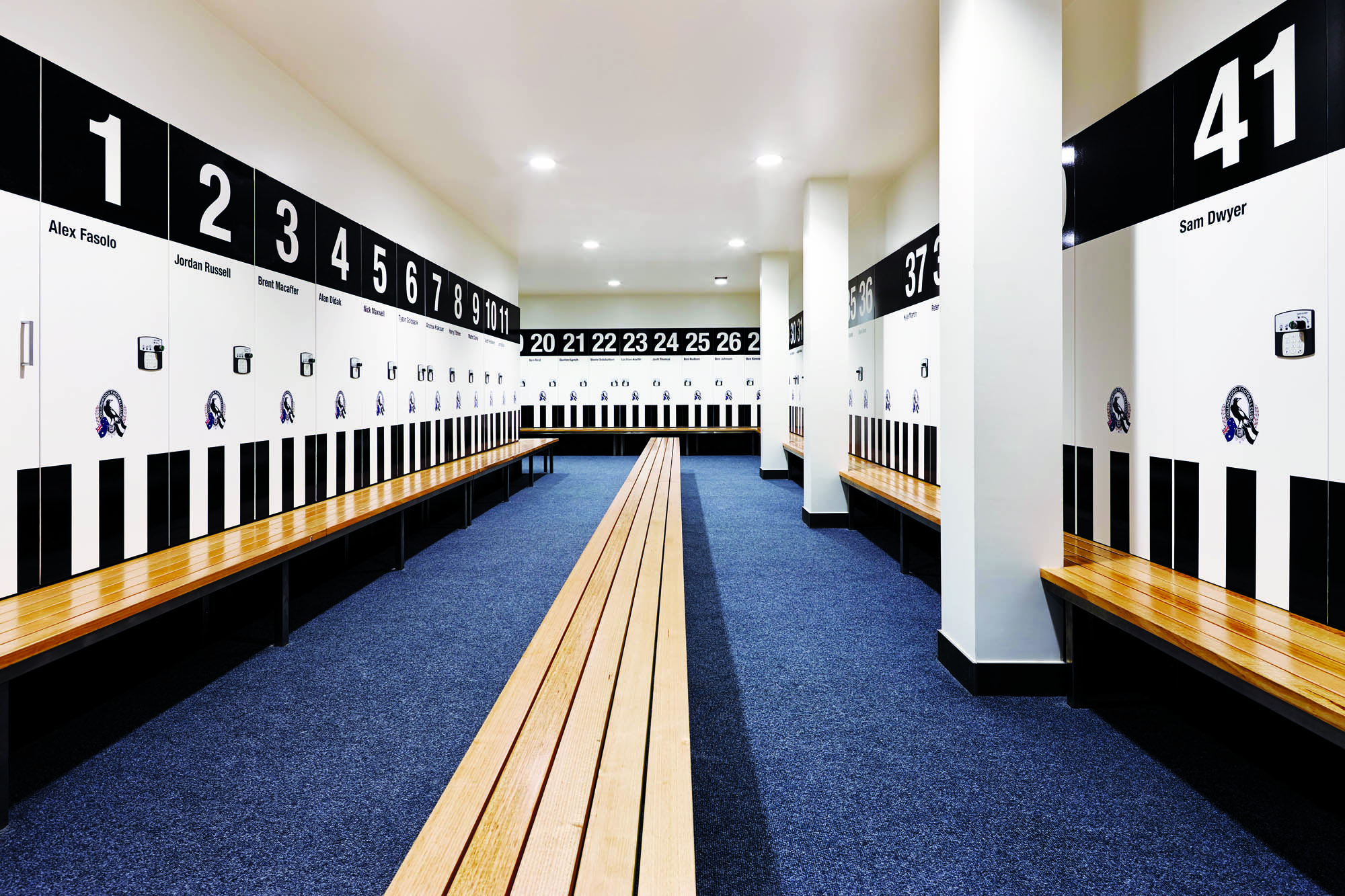 collingwood football club melbourne lockers 