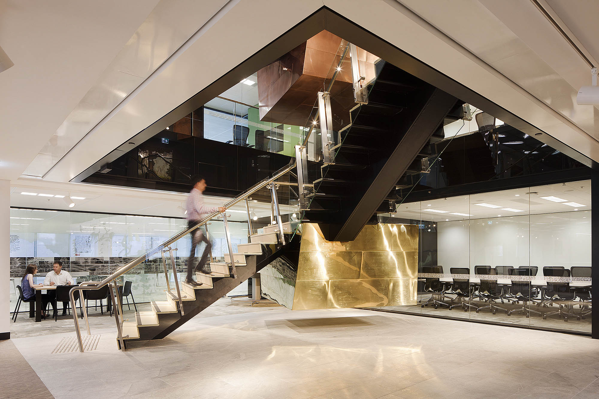 bhp melbourne fitout staircase