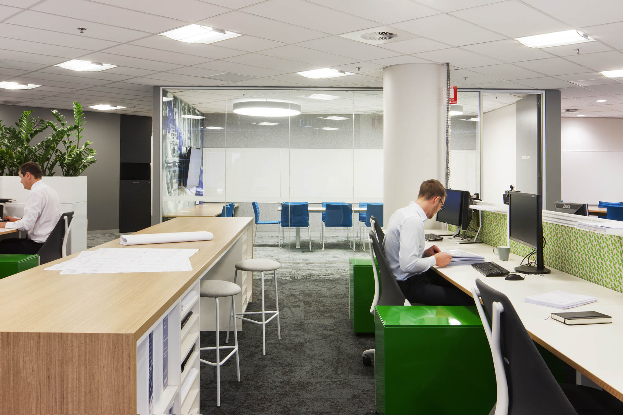 beca melbourne office workspace meeting room boardroom fitout