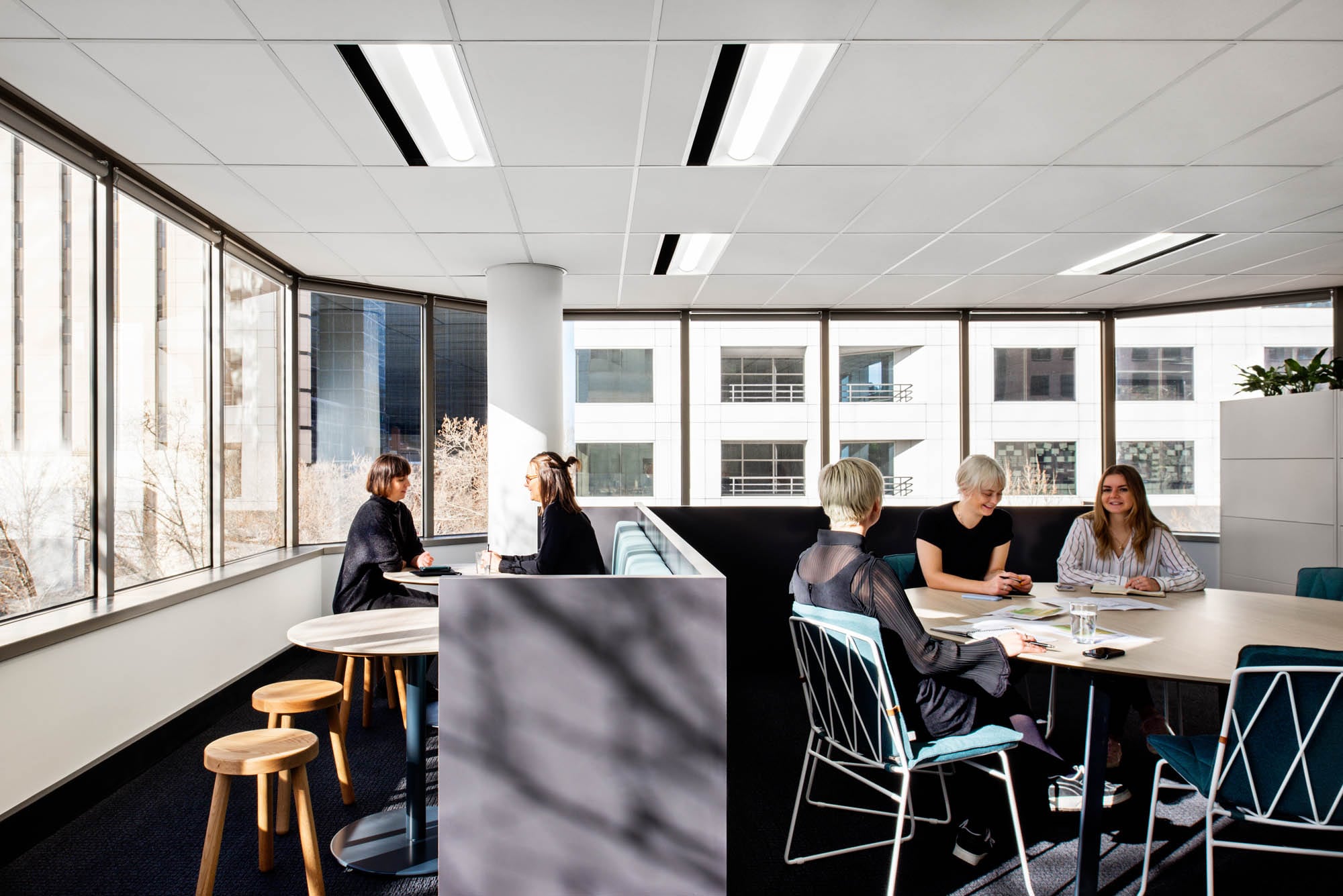 uom interior fitout melbourne school of engineering breakout
