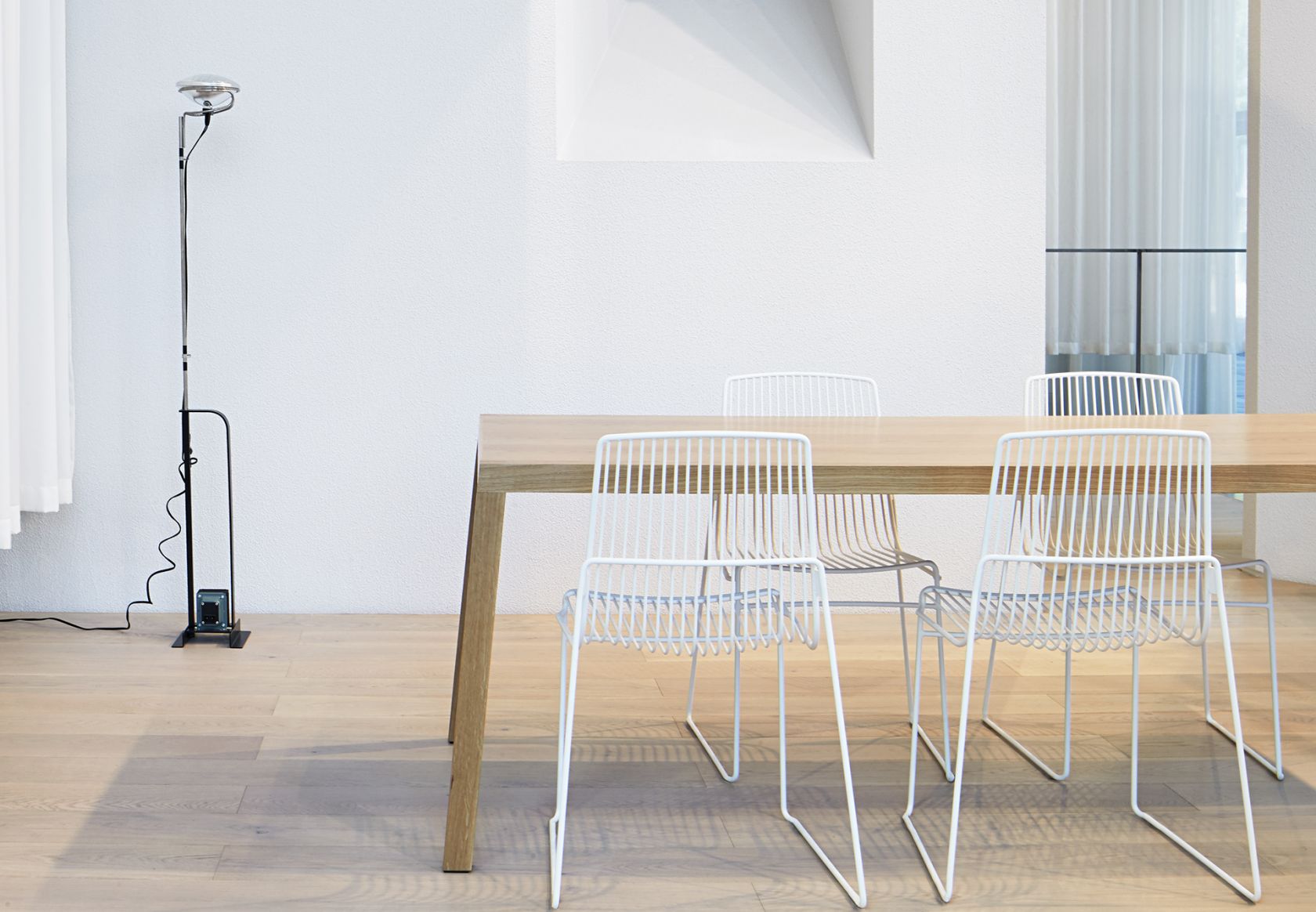 Toro Table and MAP Wire Chairs