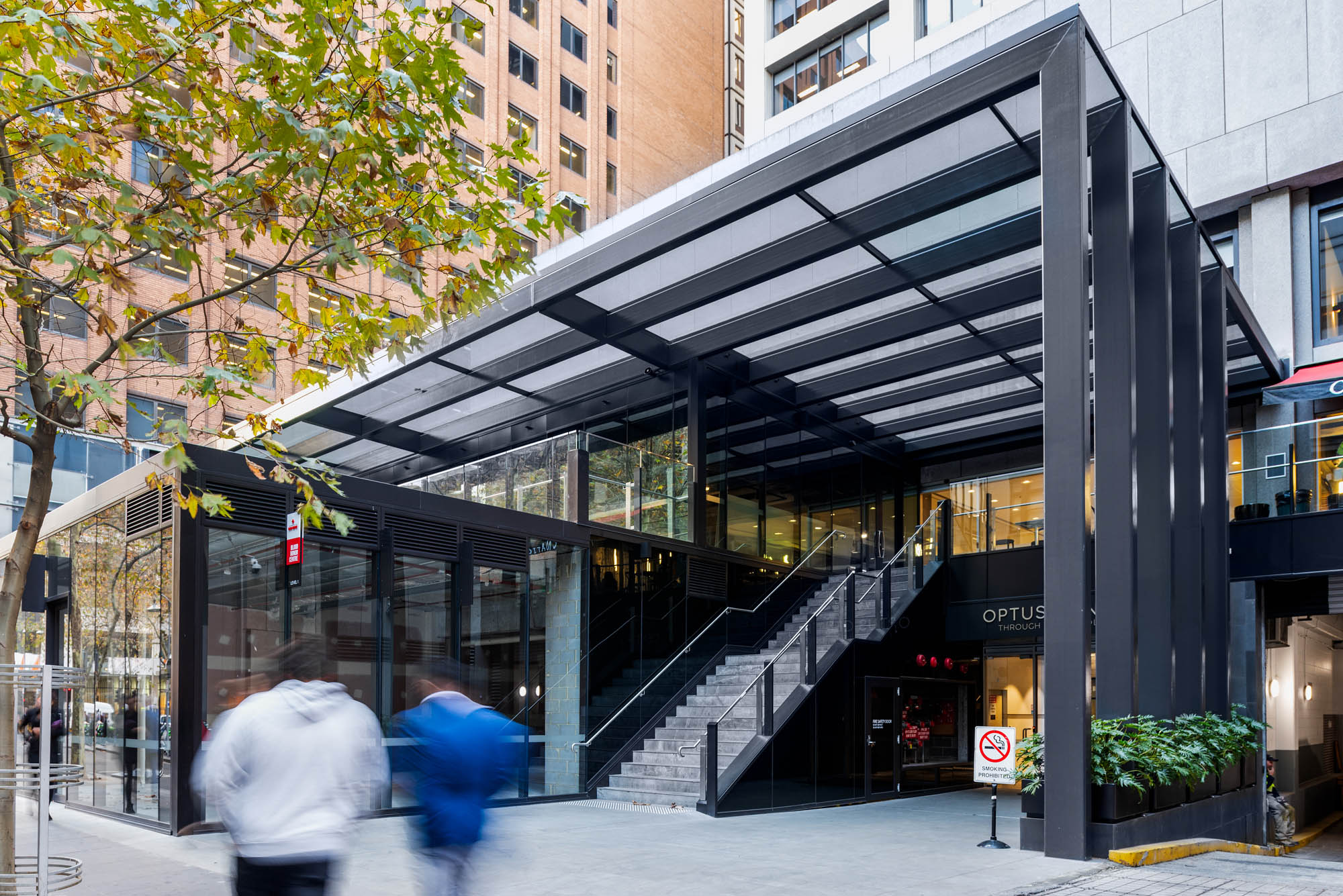 367 Collins Street Melbourne External Staircase Retail Precinct