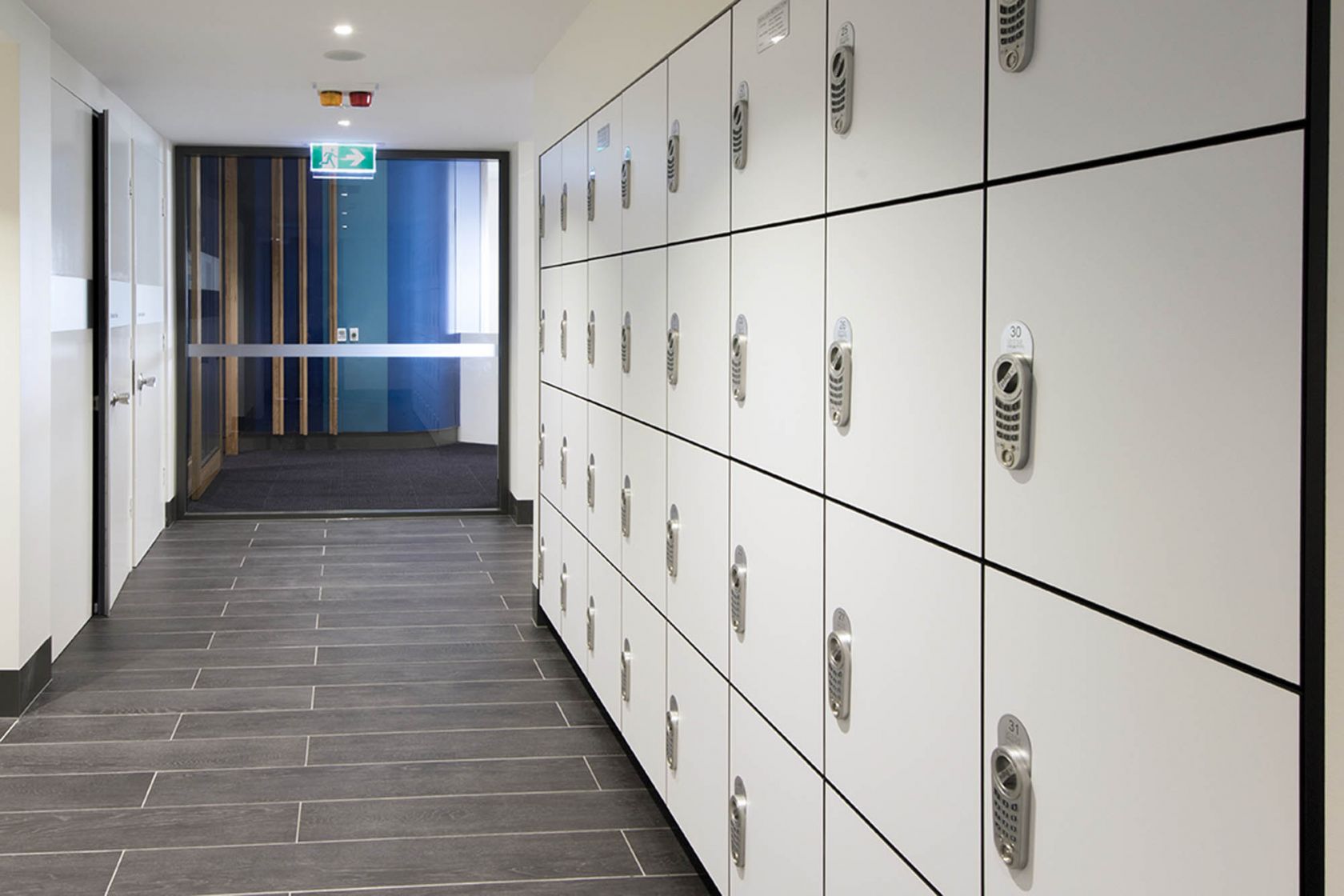 queensland university of technology executive centre brisbane education construction refurbishment lockers