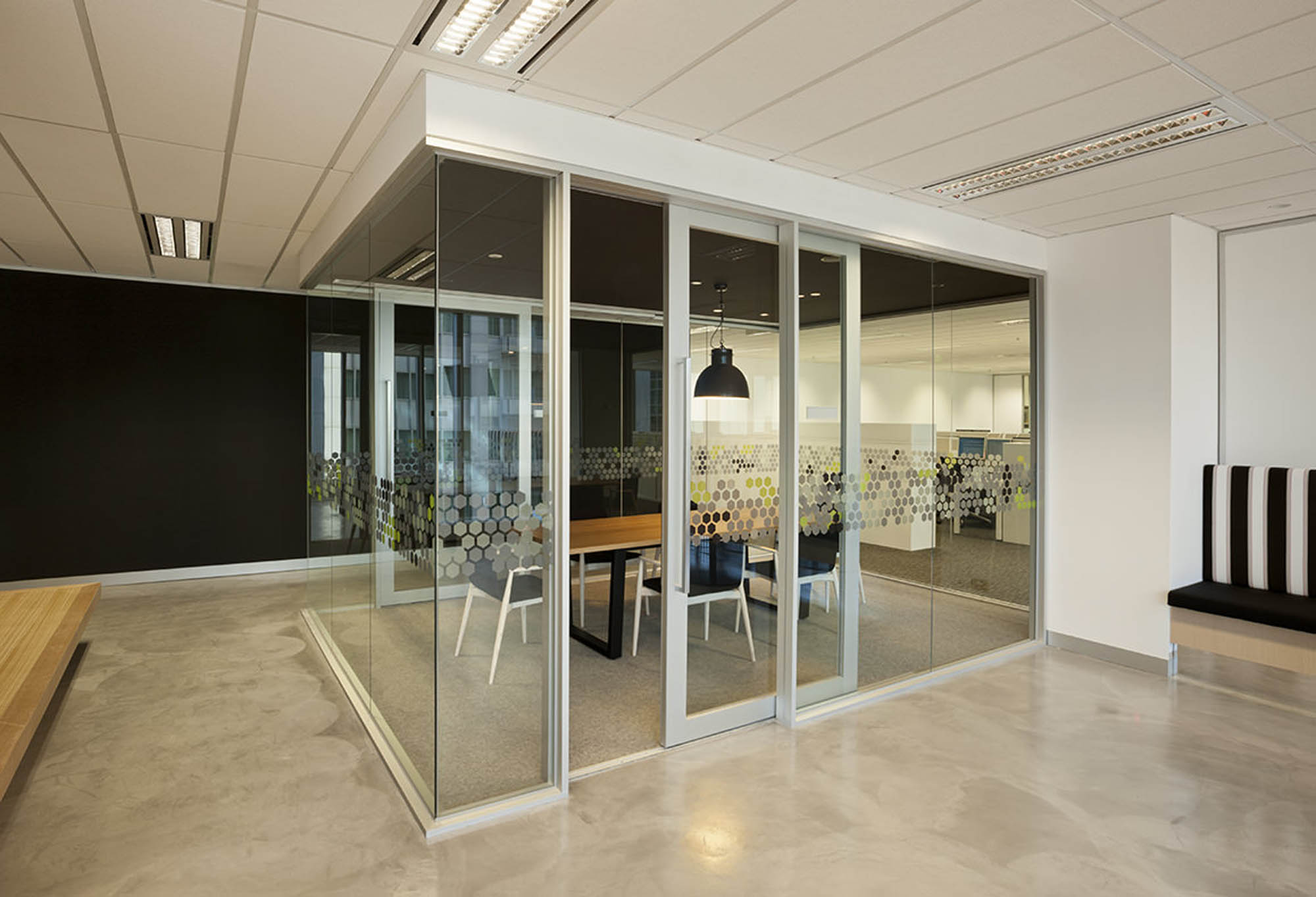 financial services provider melbourne fitout office meeting room 