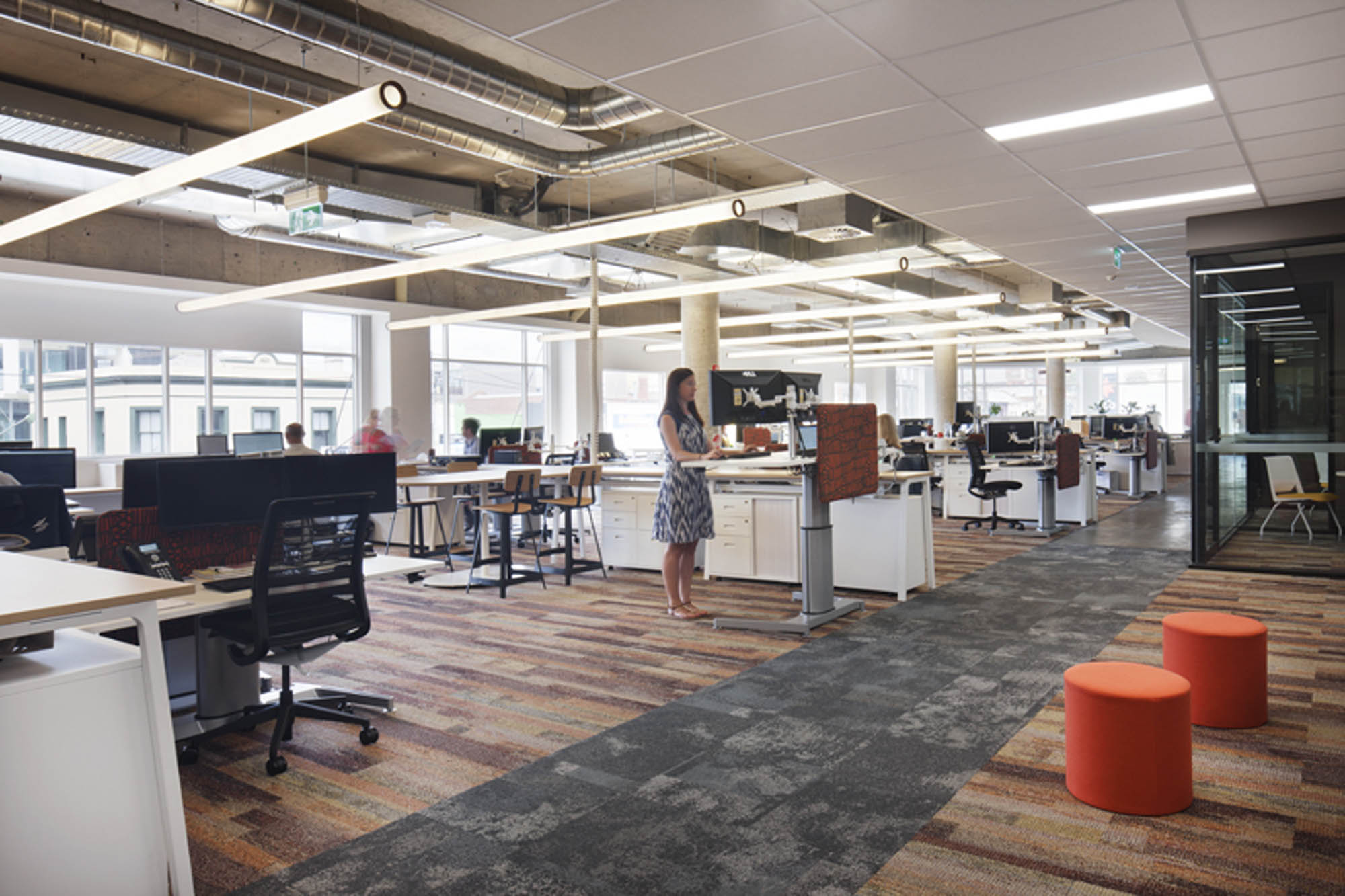 royal flying doctors service melbourne workplace fitout  