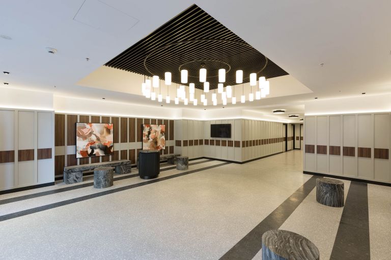 quay west lobby refurbishment 