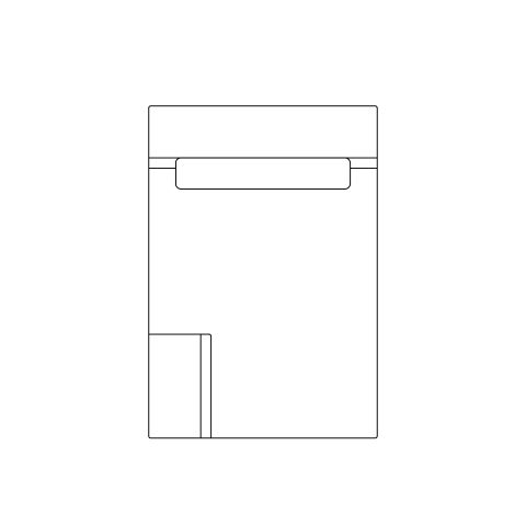 2D Low Fat Sofa CAD Models