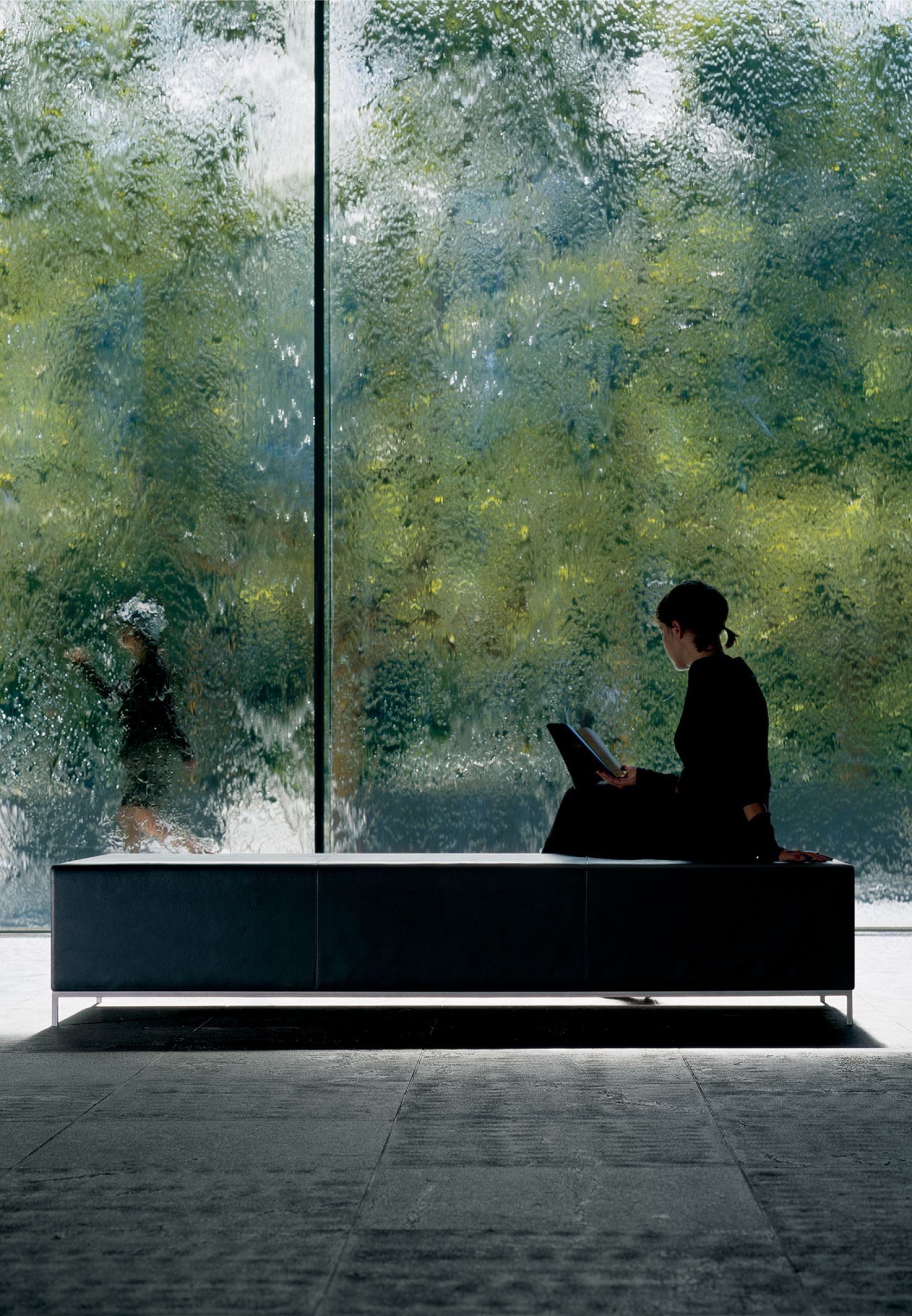 NGV Bench Waterfall Portrait