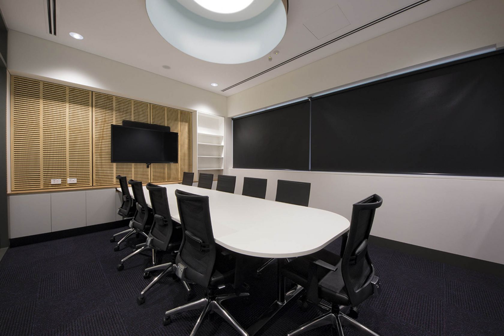 queensland university of technology executive centre brisbane education construction refurbishment meeting room