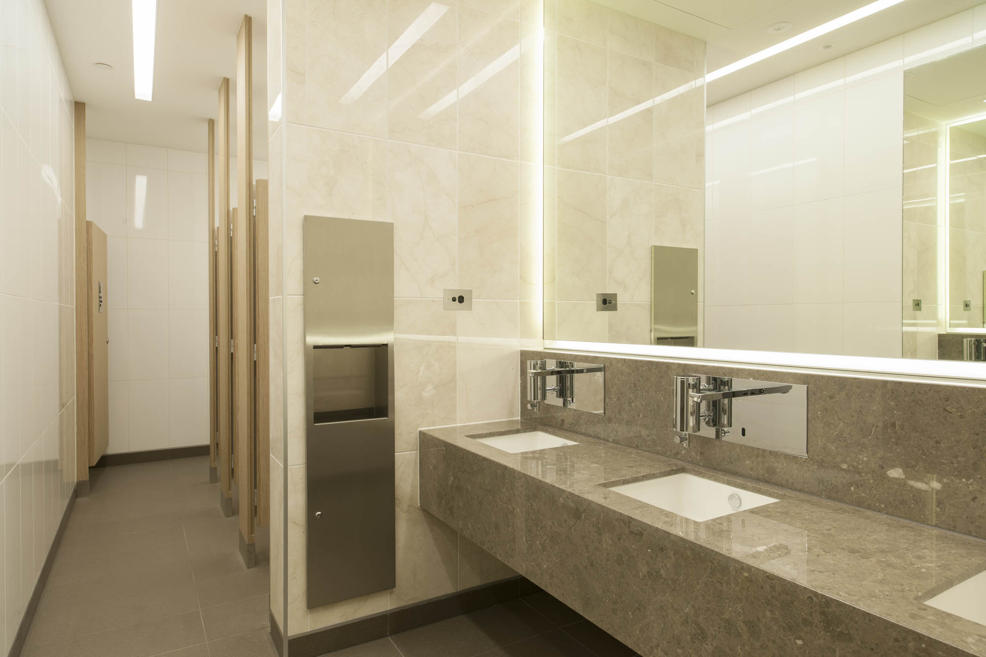 bourke place melbourne fitout bathroom 