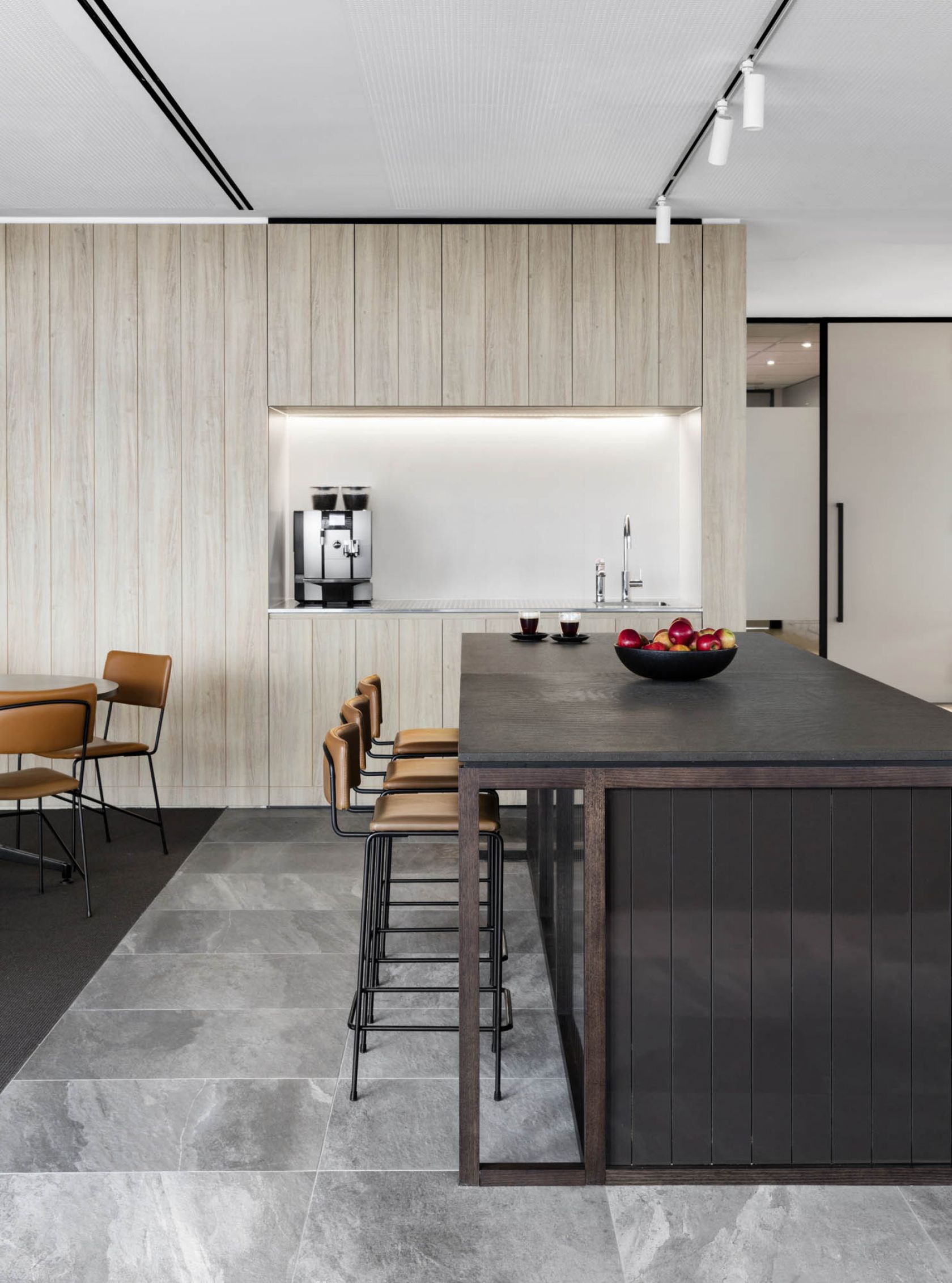 kordamentha melbourne fitout kitchen bench