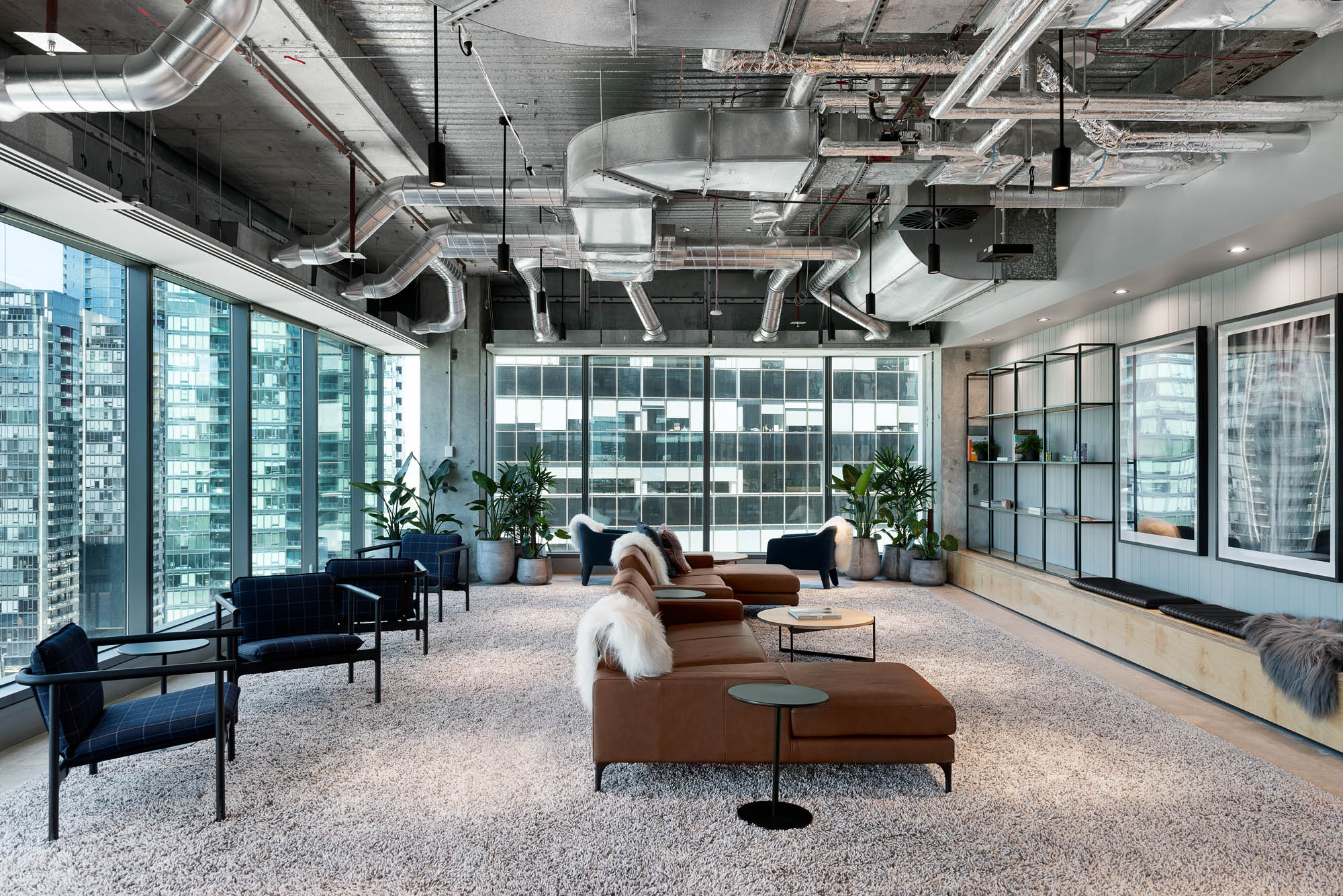 space and co office interior fitout melbourne breakout