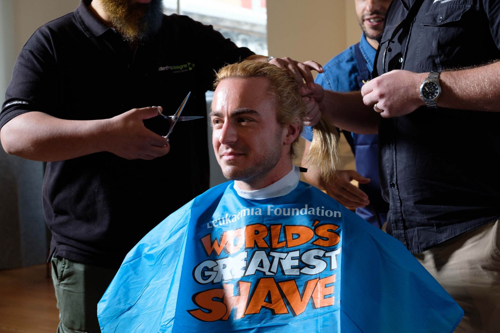 worlds greatest shave 2018 christopher schiavello charity construction social responsibility
