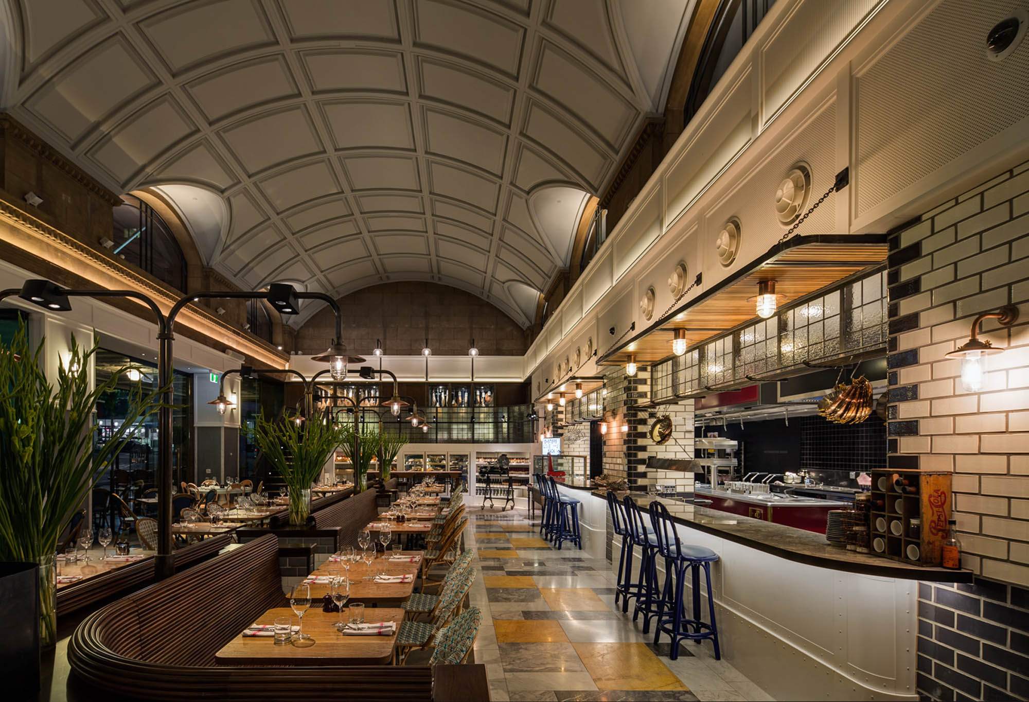 seans kitchen skycity bar banquet seating ceiling