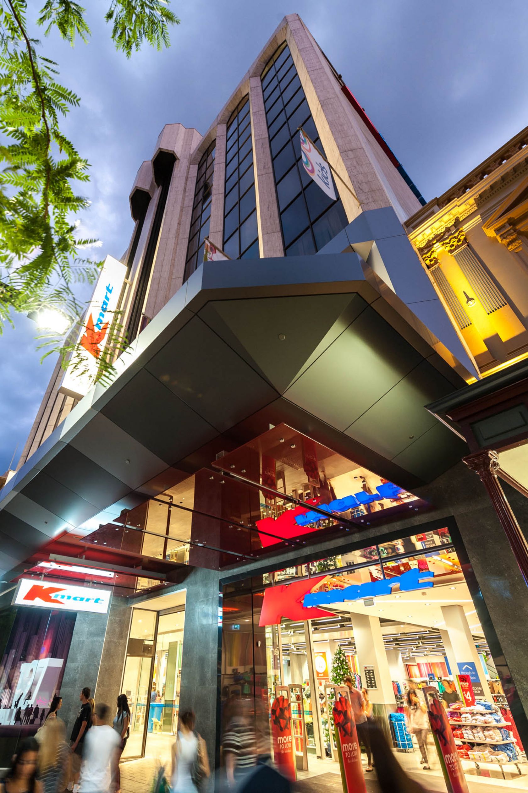 kmart adelaide construction fitout exterior facade