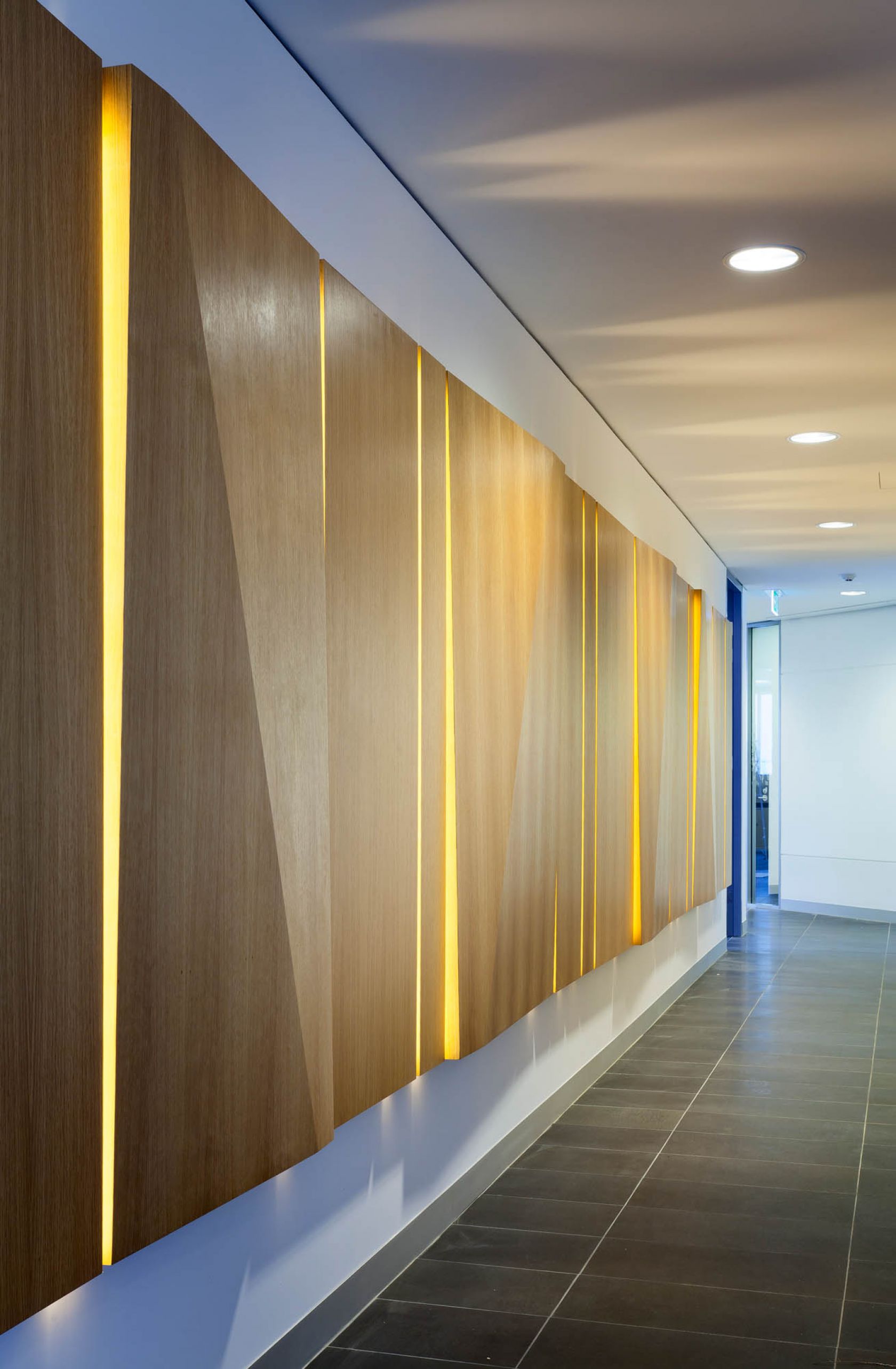 nbn sydney fitout timber panel