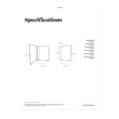 Agile Wall Specification Sheet