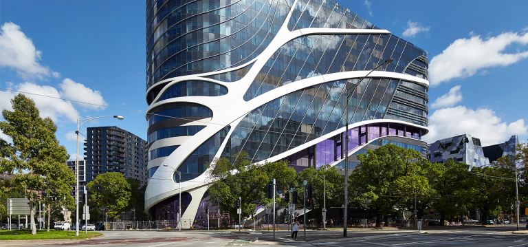 Victorian Comprehensive Cancer Centre (VCCC) Melbourne External Buidling