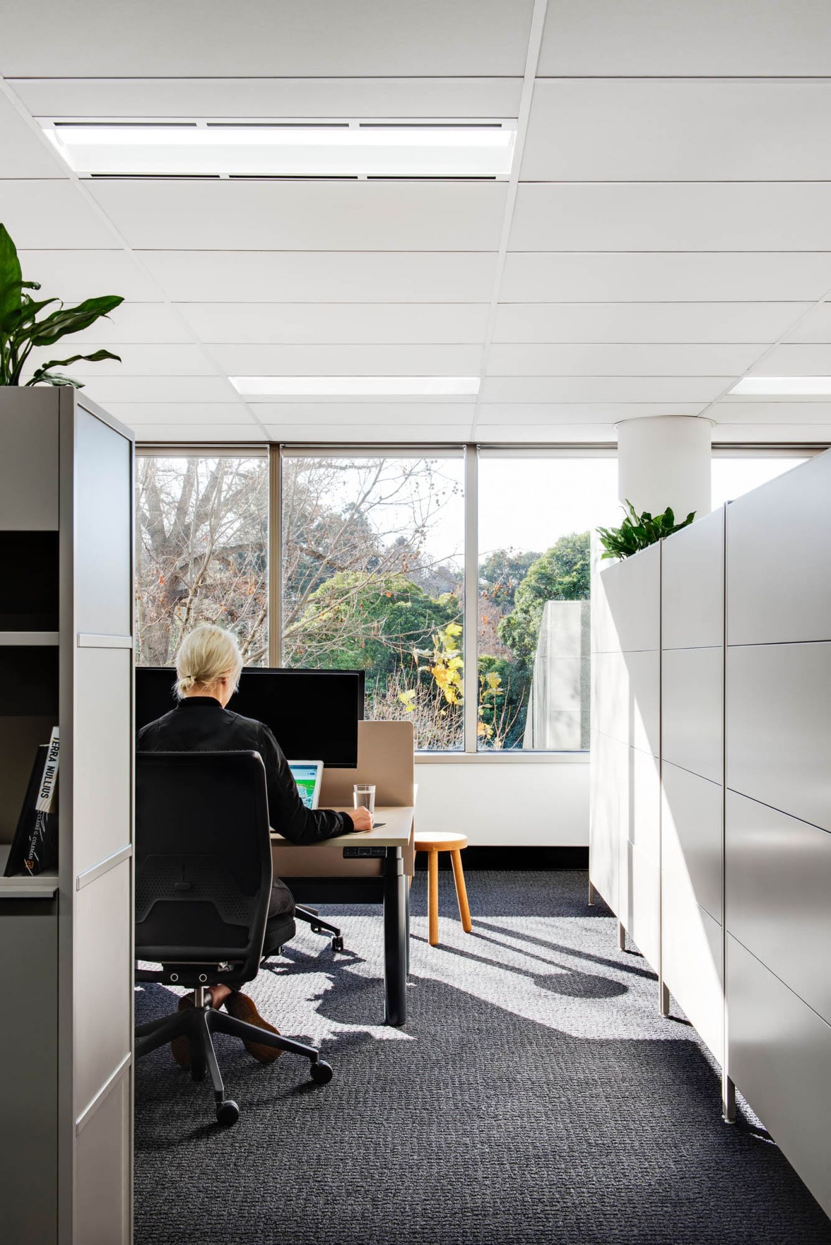 uom interior fitout melbourne school of engineering study nook