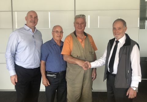 Dennis Sweeney celebrates 50 years at Schiavello 