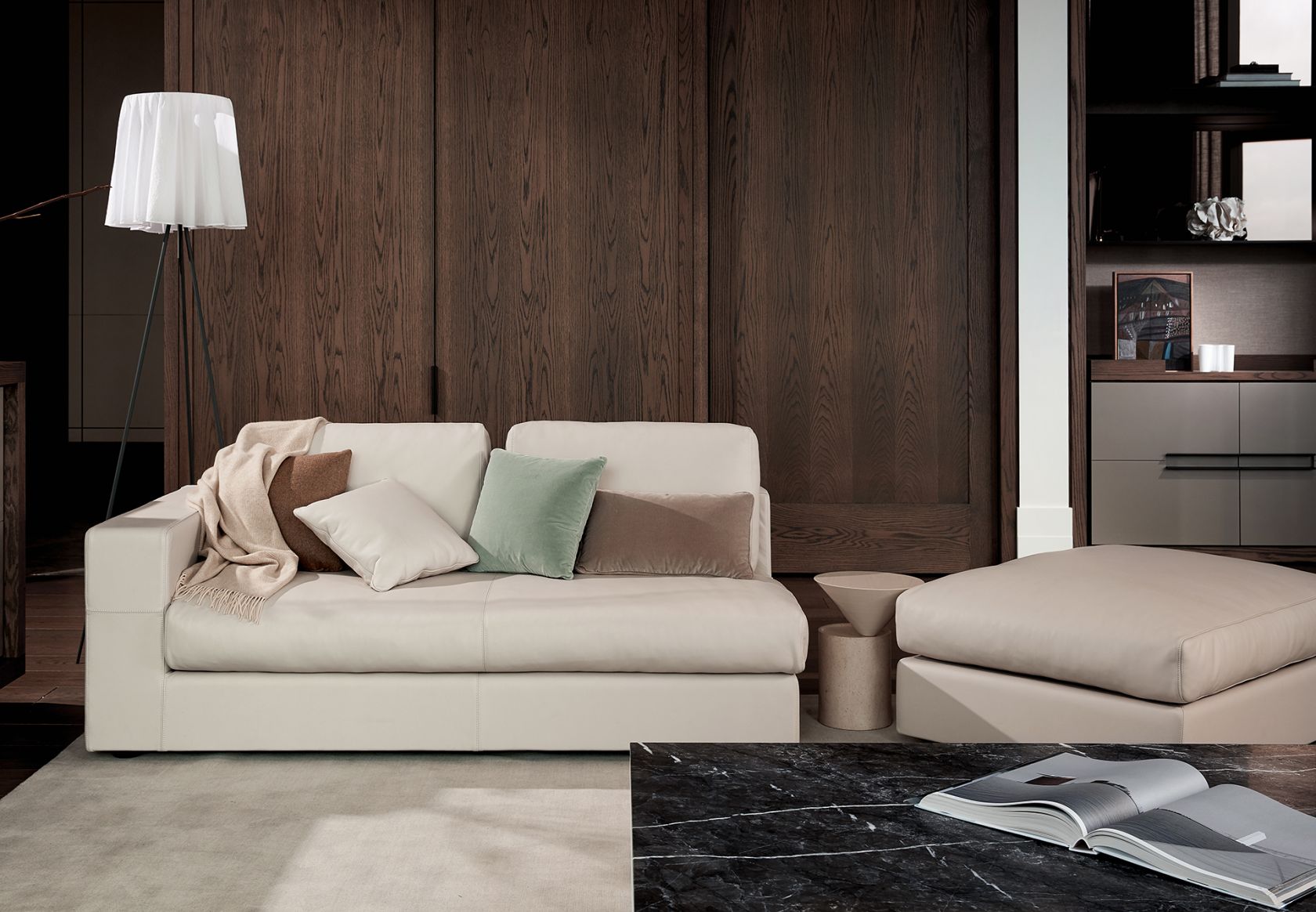 Mena Sofa and ottoman