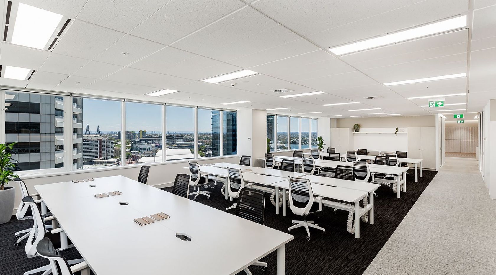 investa spec suites market street level 19 office fitout sydney schiavello construction office