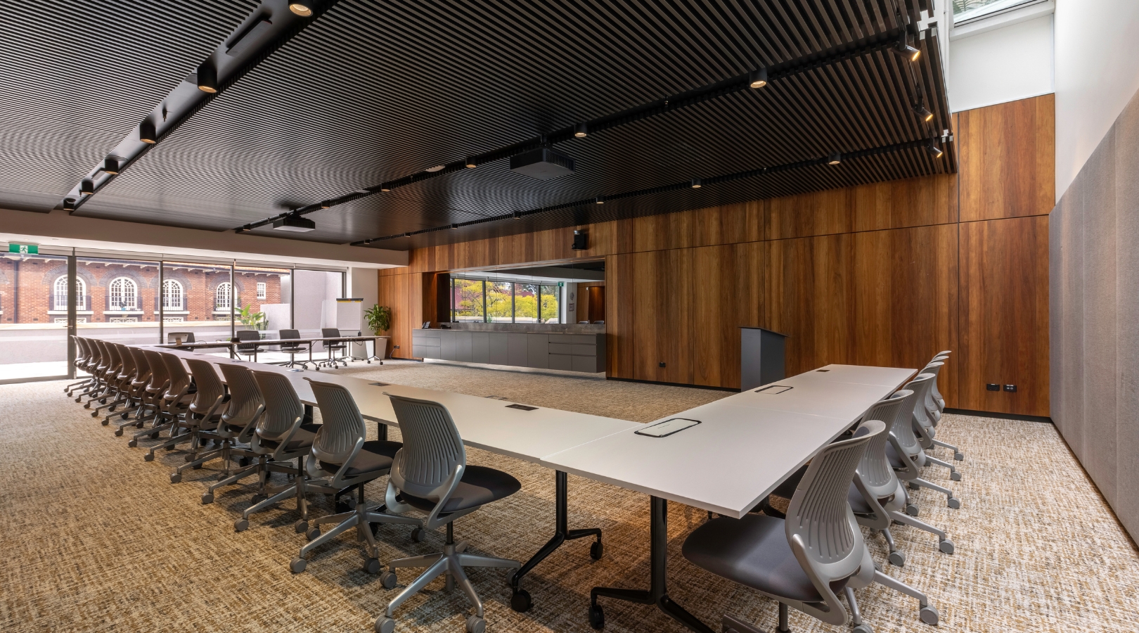 coombs centre sydney fitout exterior conference room