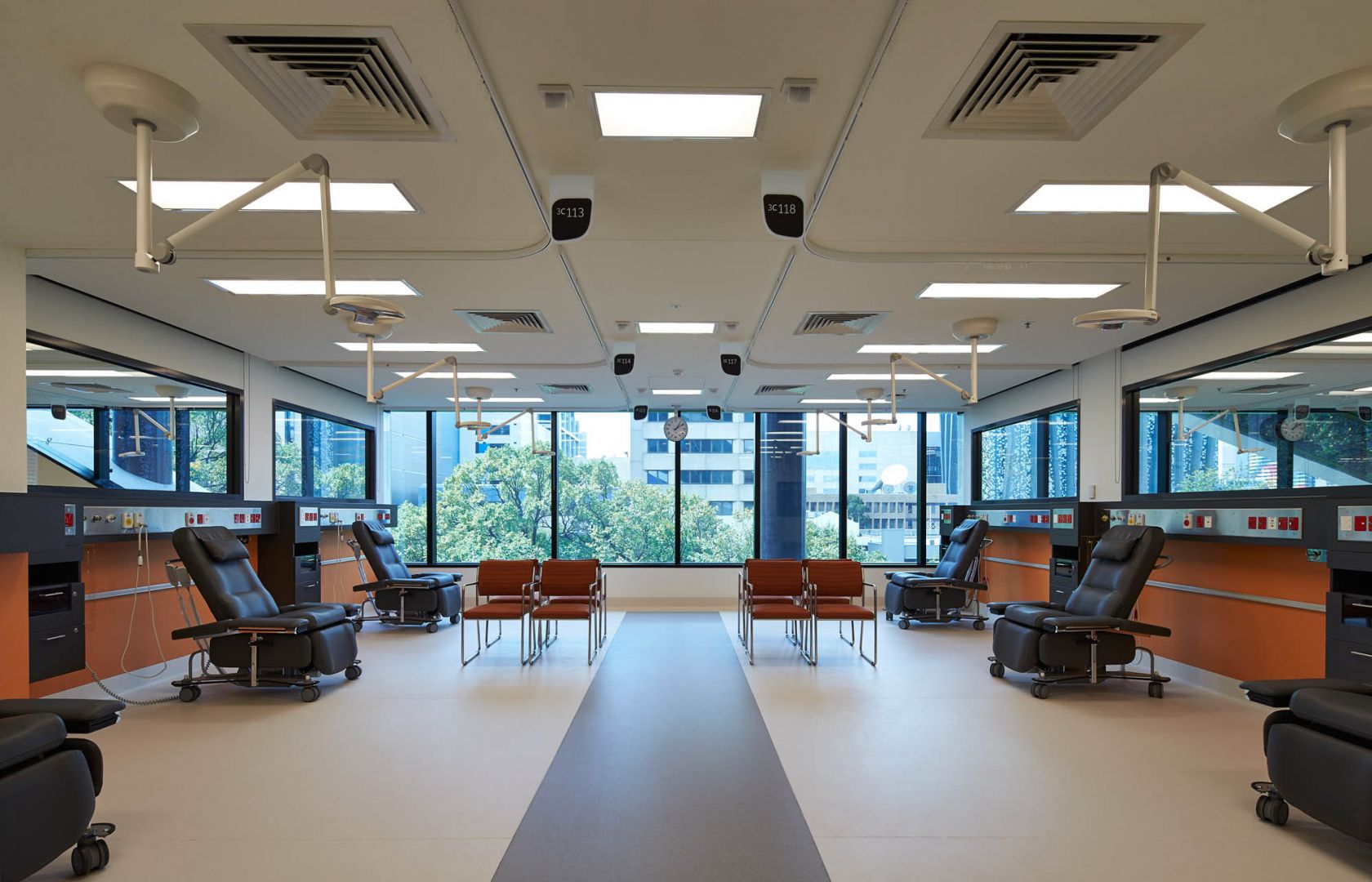 Victorian comprehensive cancer centre melbourne patient care room