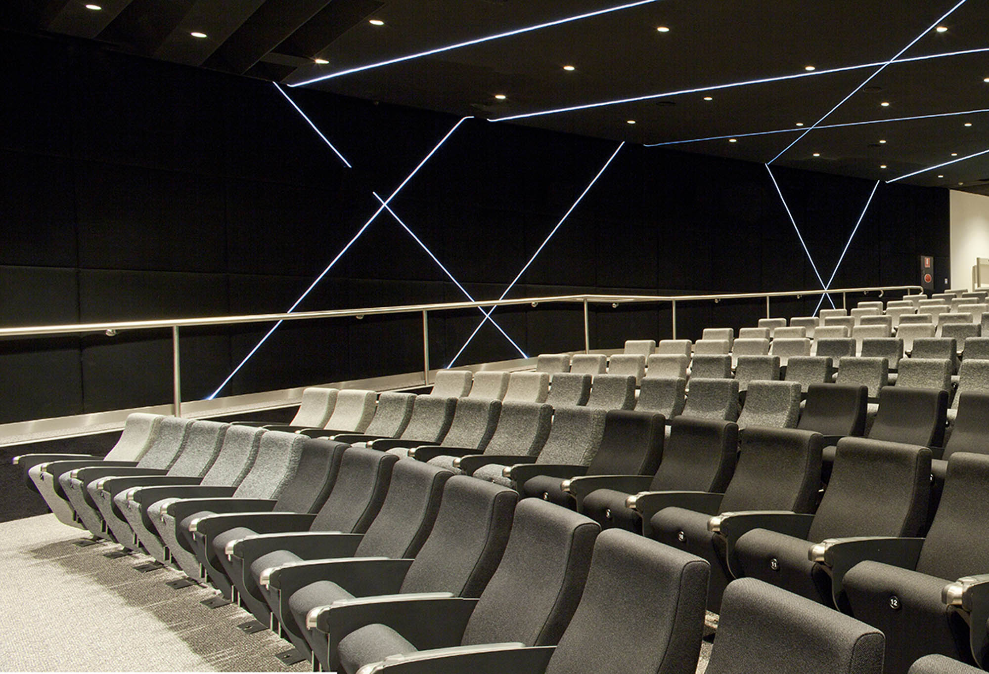 treasury theatre victoria government melbourne fitout linear lighting 