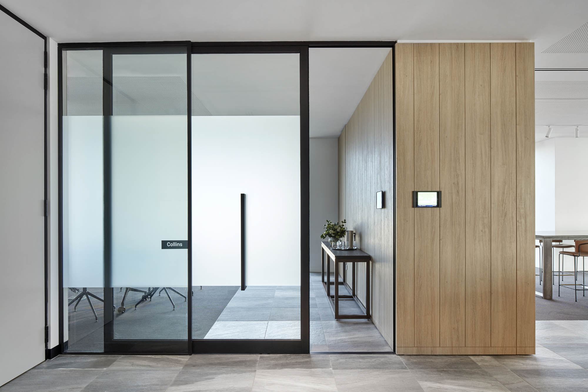 kordamentha melbourne fitout sliding door