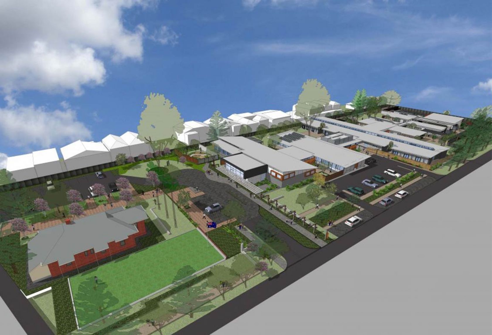 veterans mental health precinct render