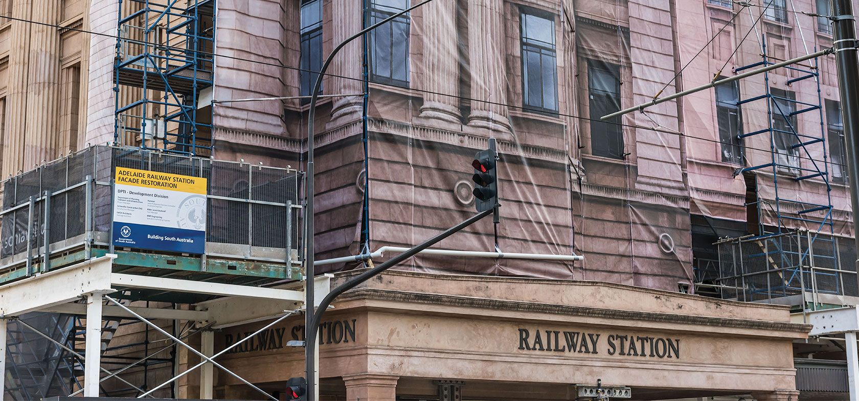 Adelaide Railway Station Facade