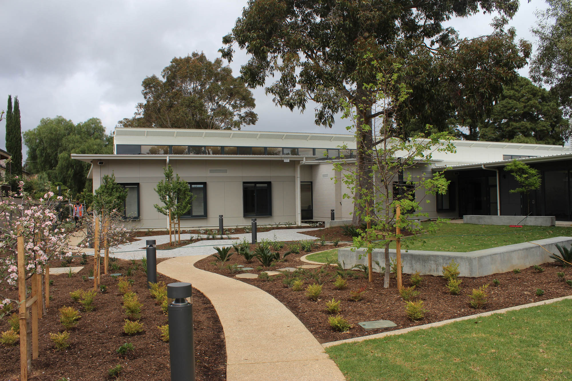 Jamie Larcombe Centre Adelaide Mental Health Facility Garden