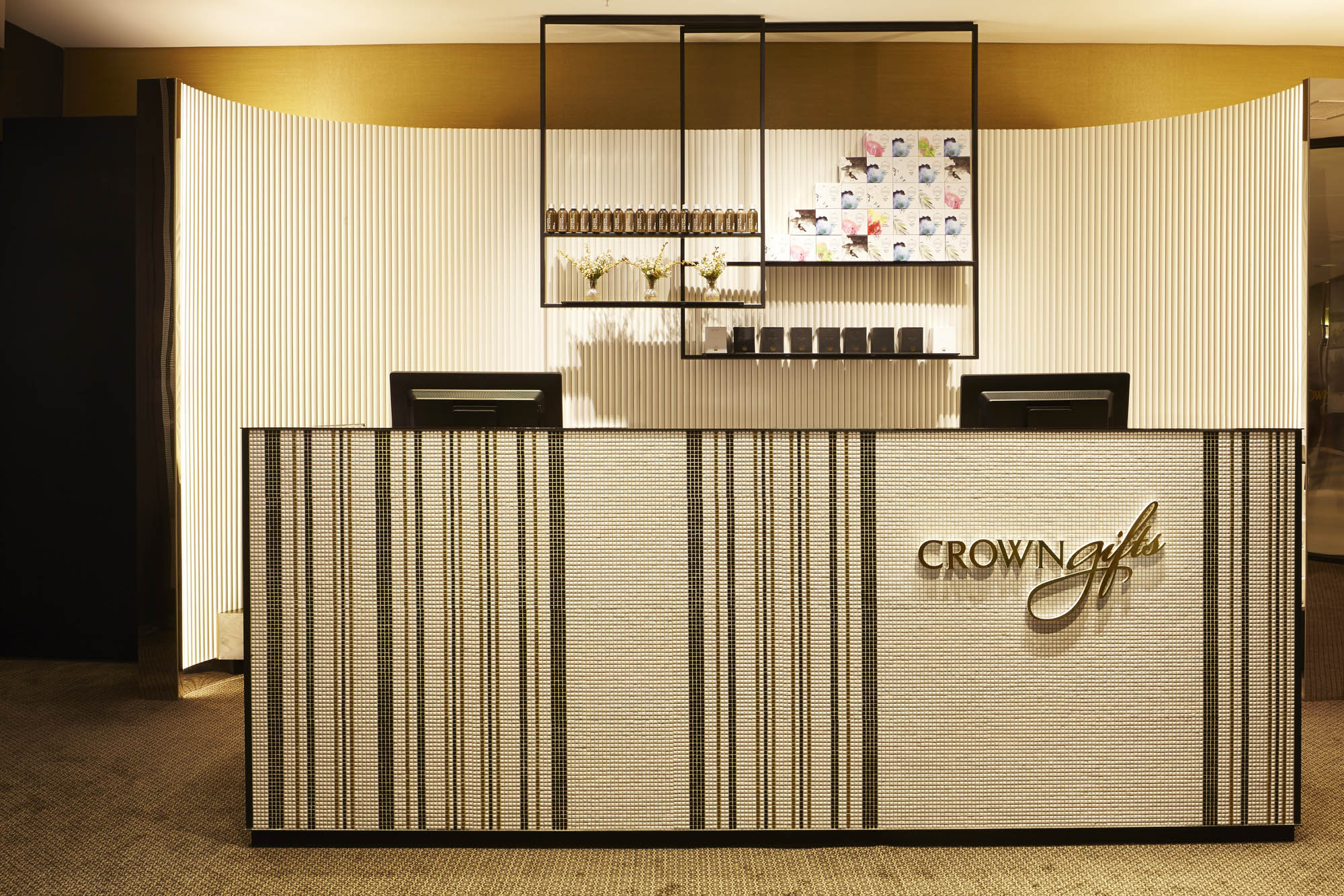 crown gifts melbourne fitout register counter