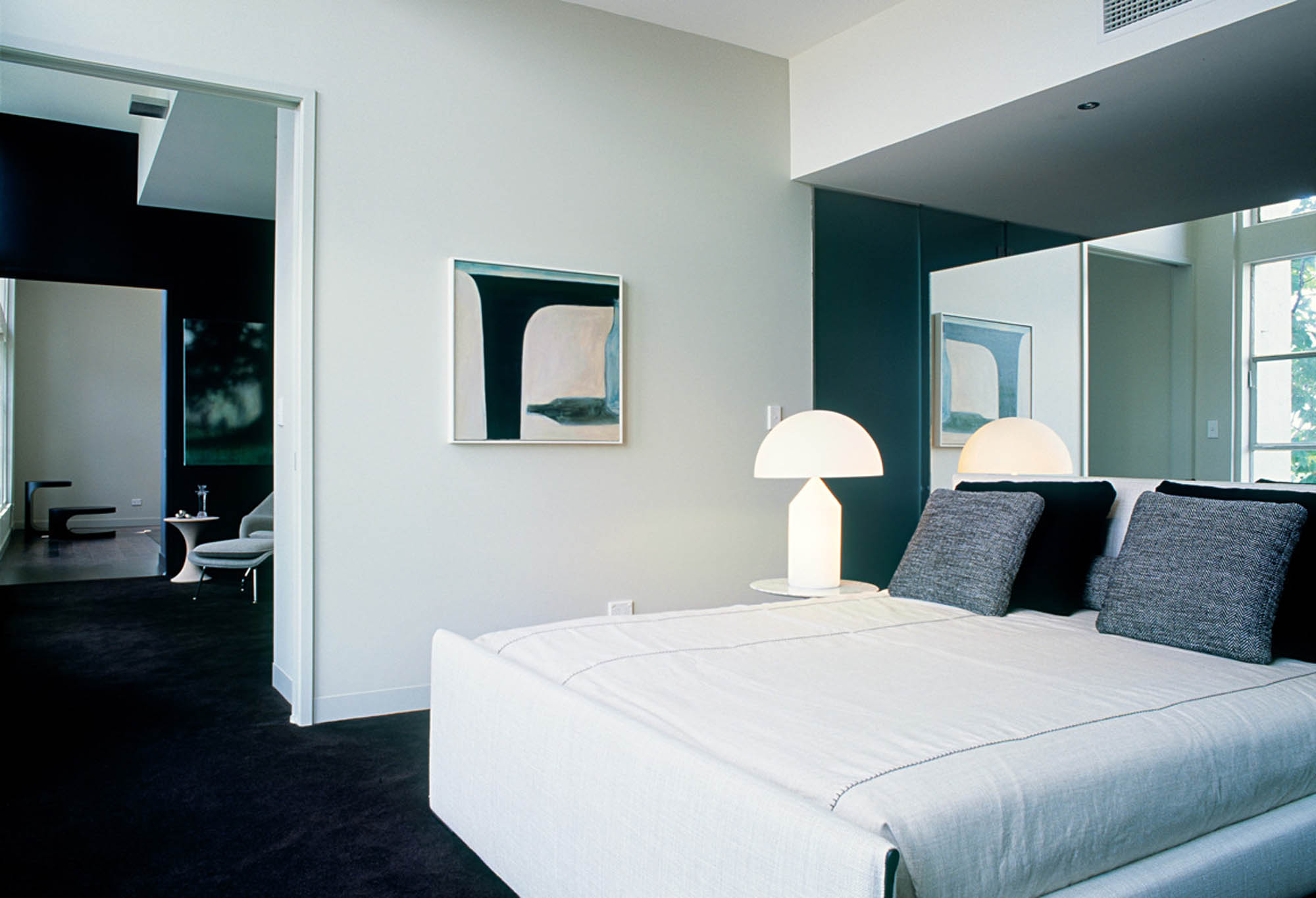 herald living apartments melbourne residential fitout bedroom