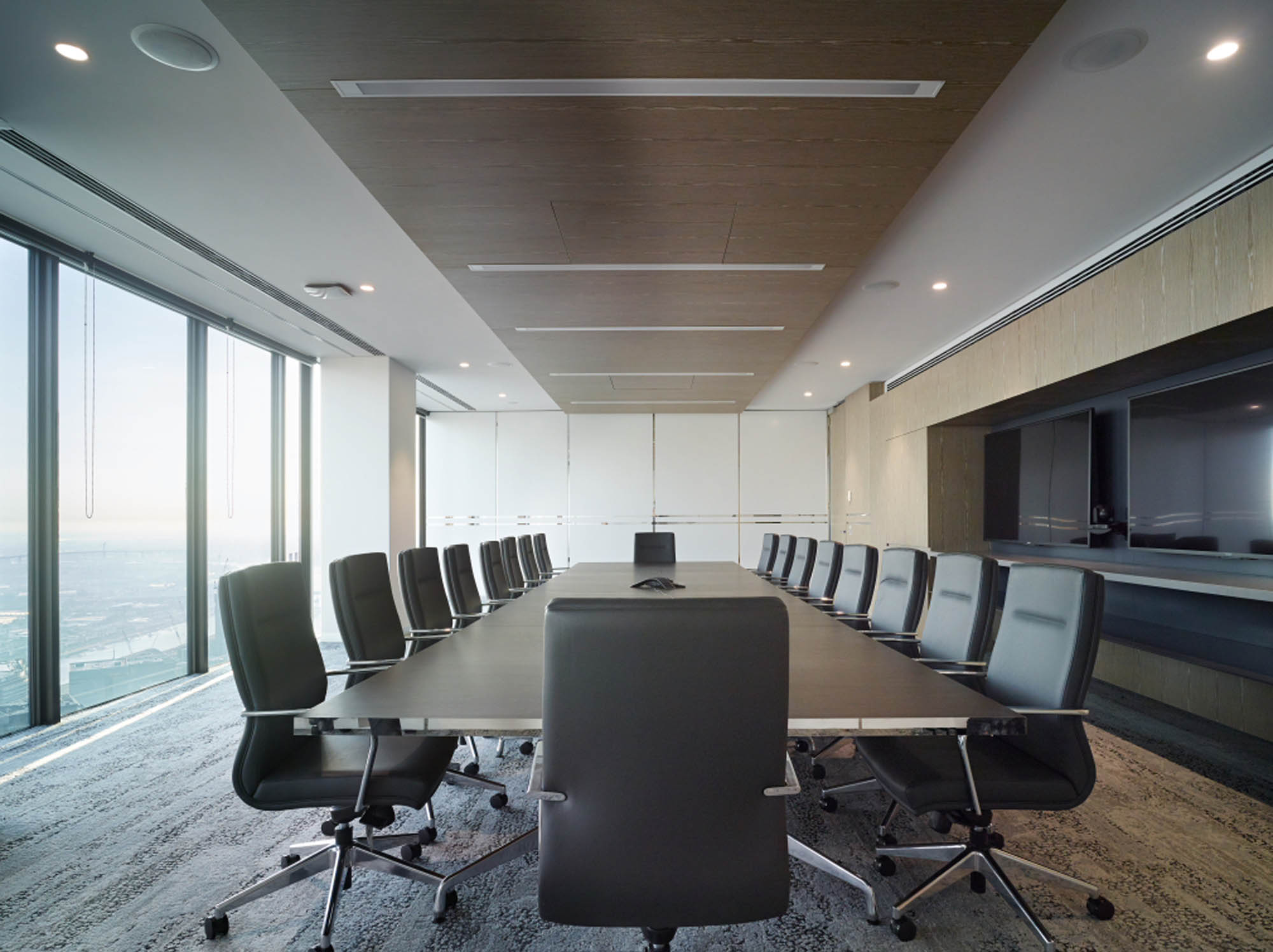 rf properties melbourne office fitout boardroom
