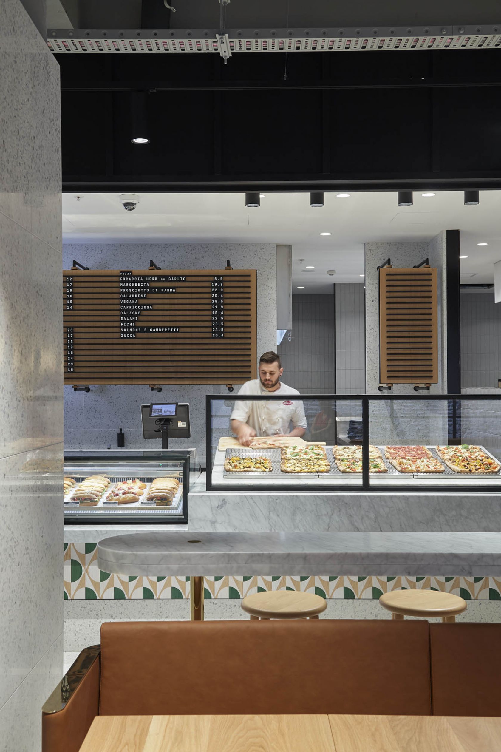 brunetti cafe emporium flinders lane hospitality demolition interior construction vic pizza making chef gourmet