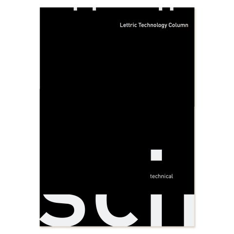 Lettric Technology Column Technical Manual